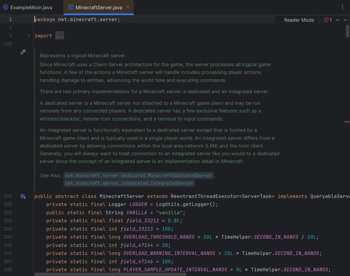 Javadoc Kommentare im Quellcode